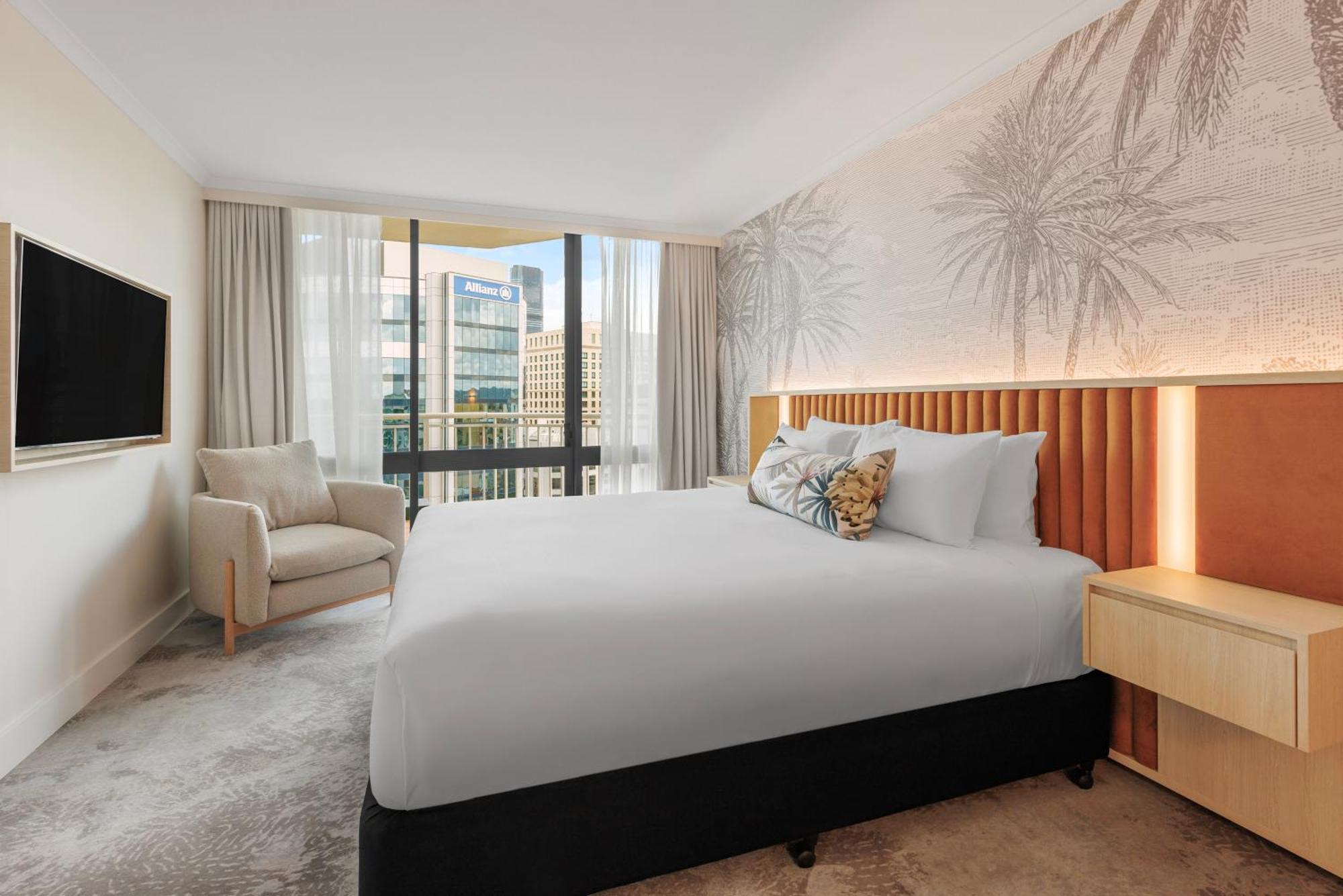อโมรา บริสเบน Hotel ภายนอก รูปภาพ A bedroom at the hotel